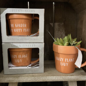 Crazy Plant Lady - Mug and teaspoon gift set